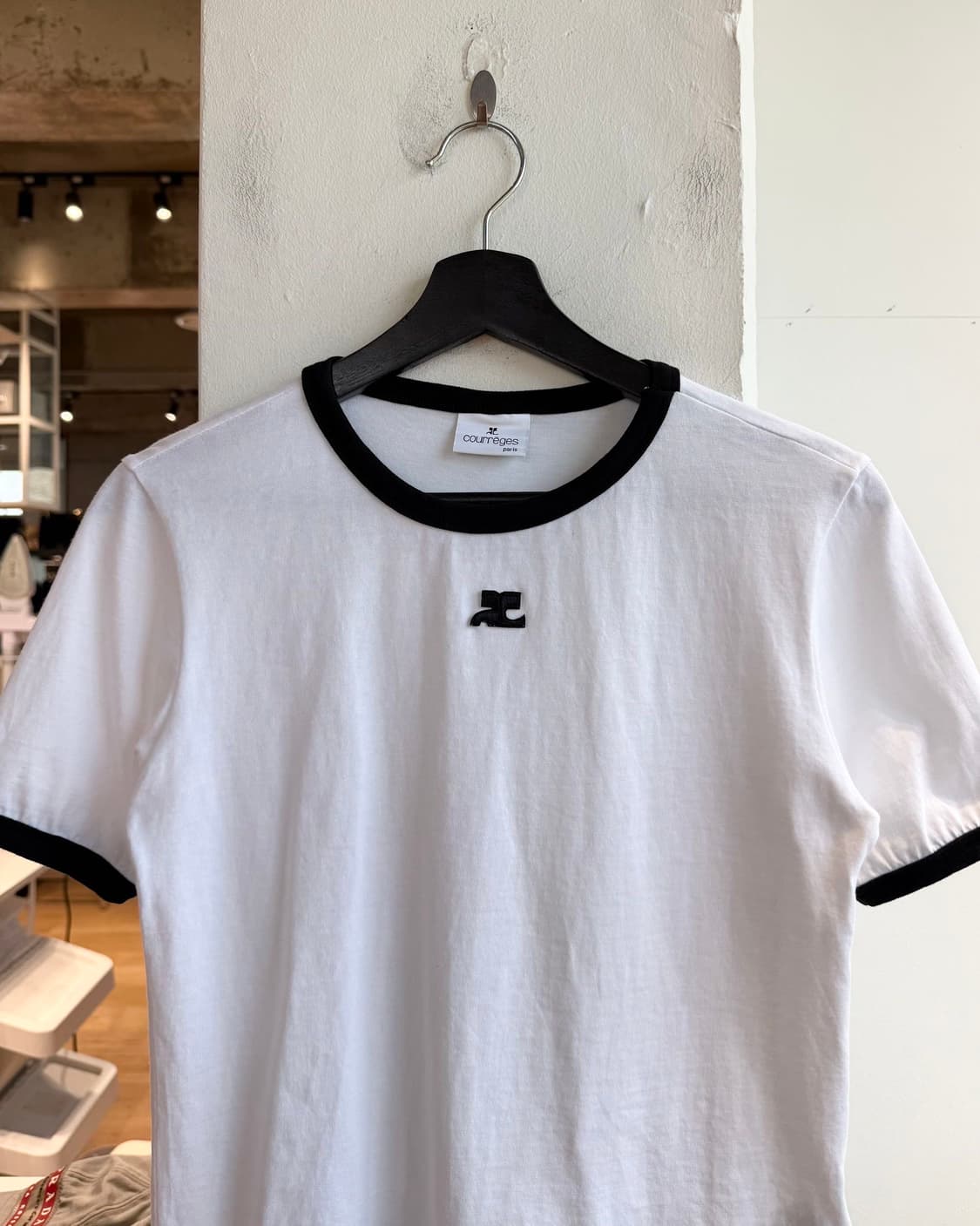 쿠레쥬 시그니처 콘트라스트 링거 하프티  상품이미지3