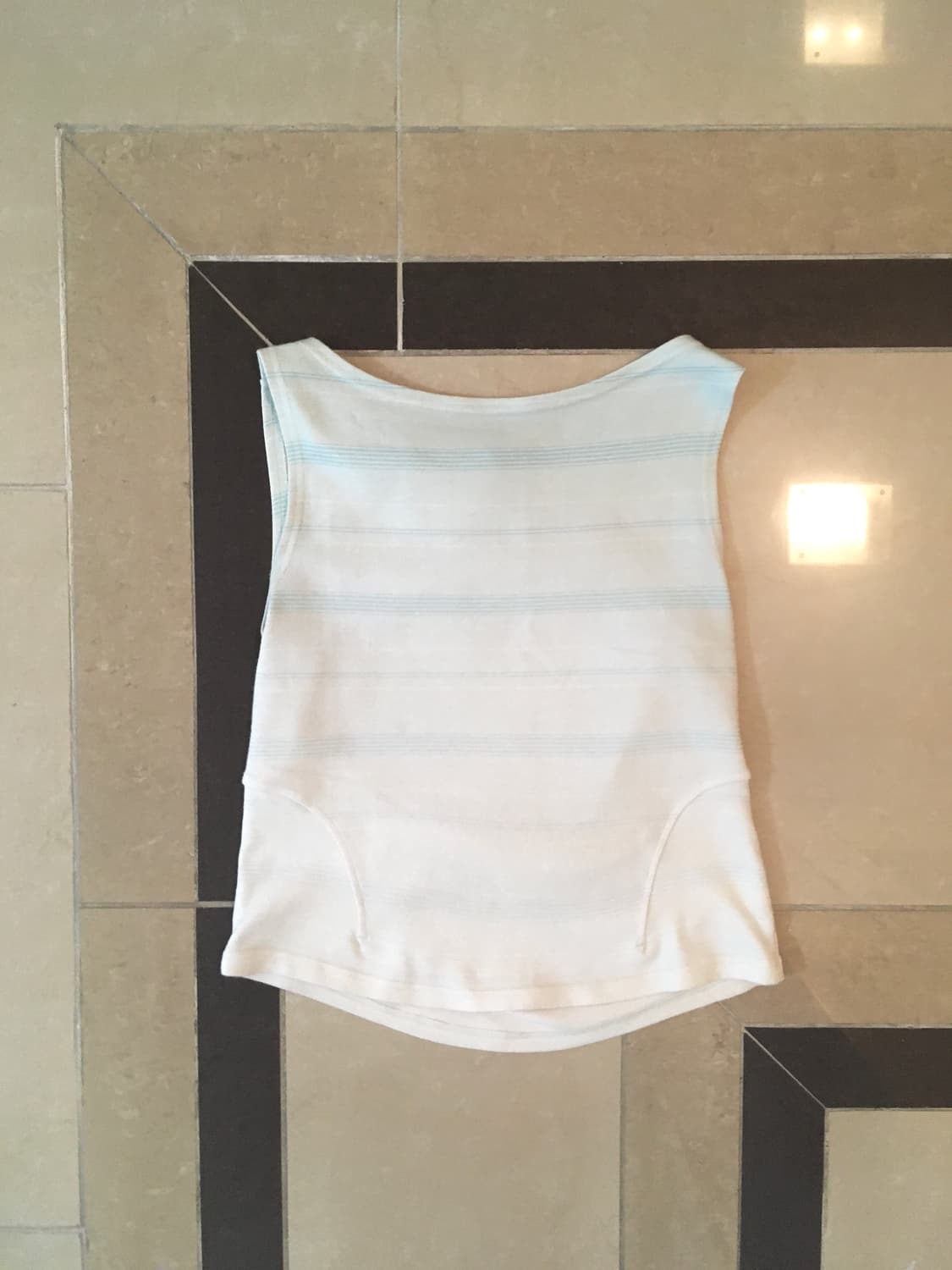 UlikaSanctus stripe sleeveless palegreen 상품이미지7