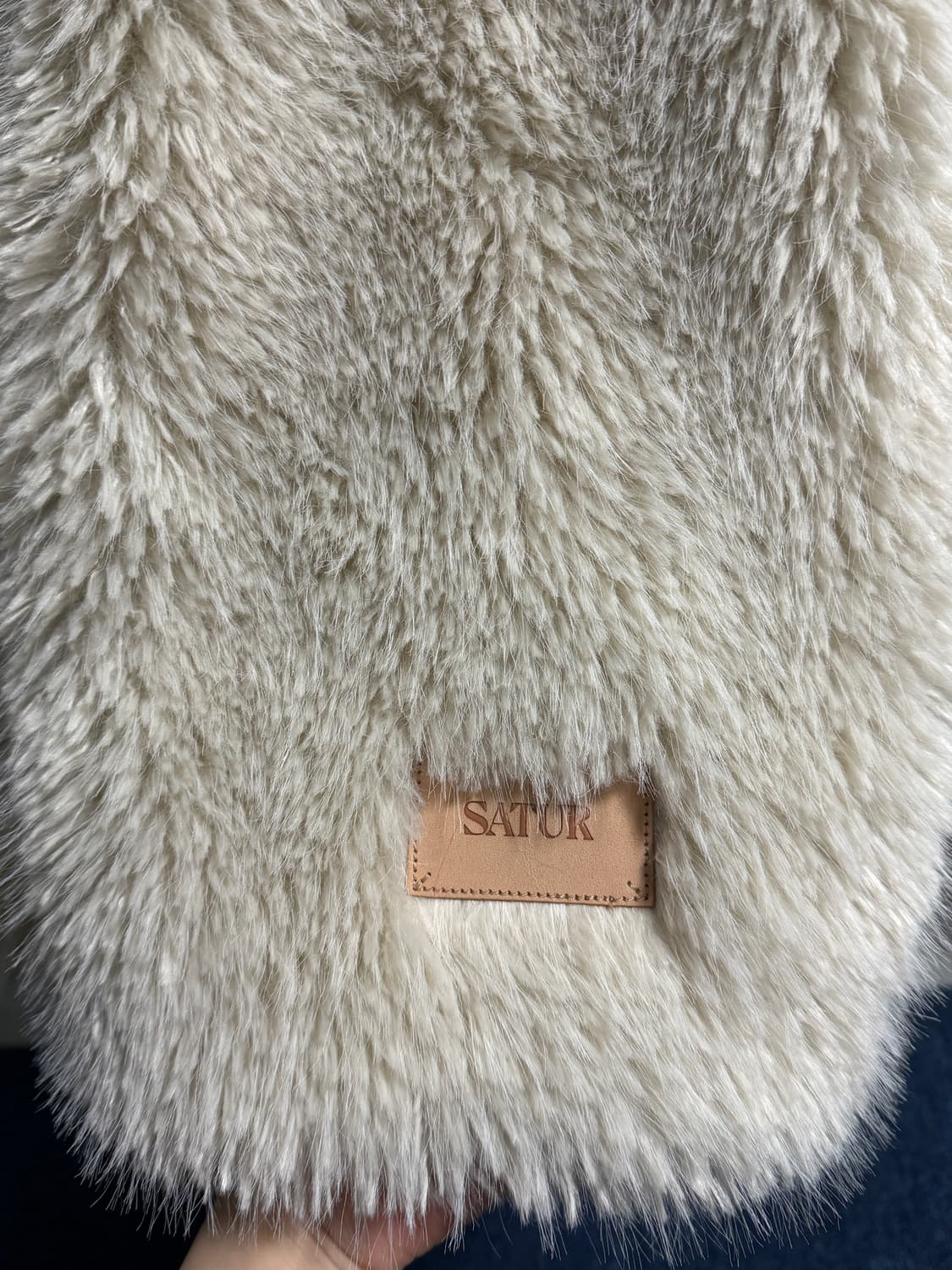 세터 satur 페이크 퍼 자켓 상품이미지6