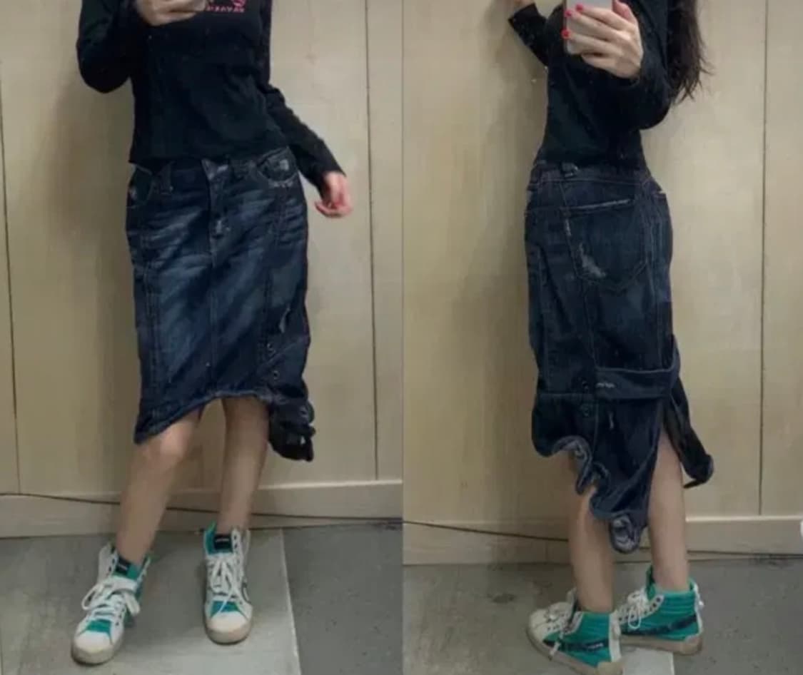 빈티지 민트 디젤 스니커즈 하이탑 240 상품이미지1