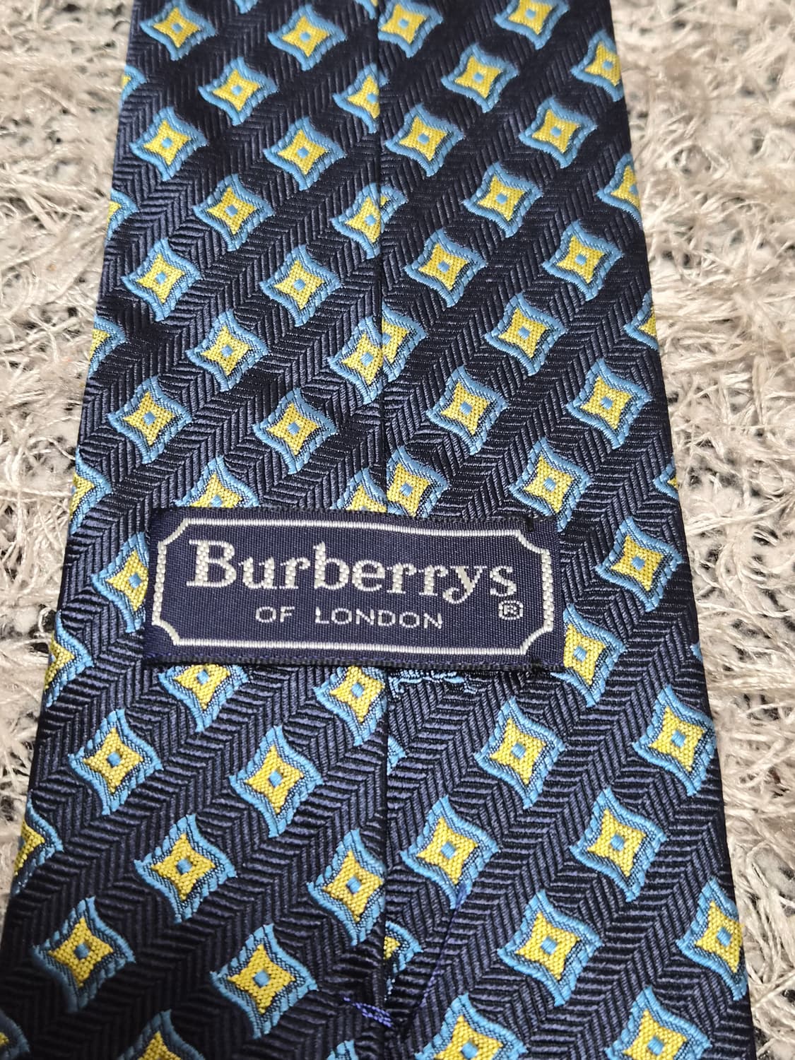 버버리Burberry 패턴 넥타이 Free - N43 상품이미지5