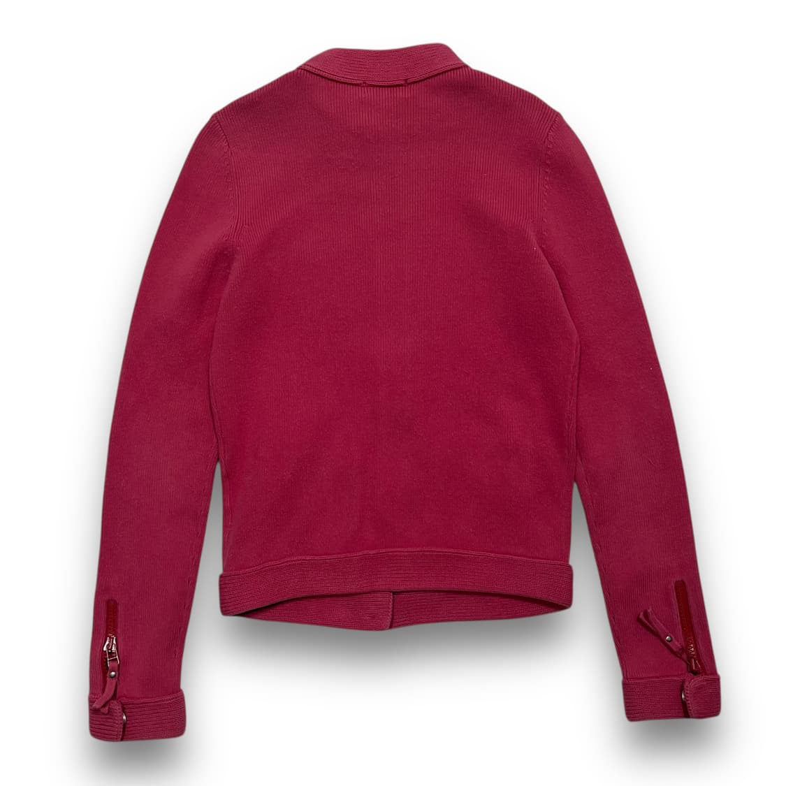 버버리 블루 라벨 y2k 딥 핑크 슬림 라이더 자켓 상품이미지4