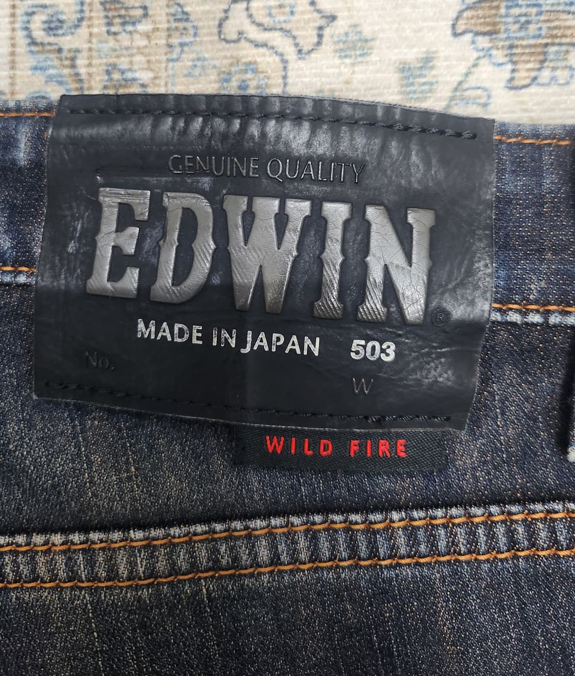 에드윈 japan 503 와일드 파이어 데님팬츠 32 상품이미지3