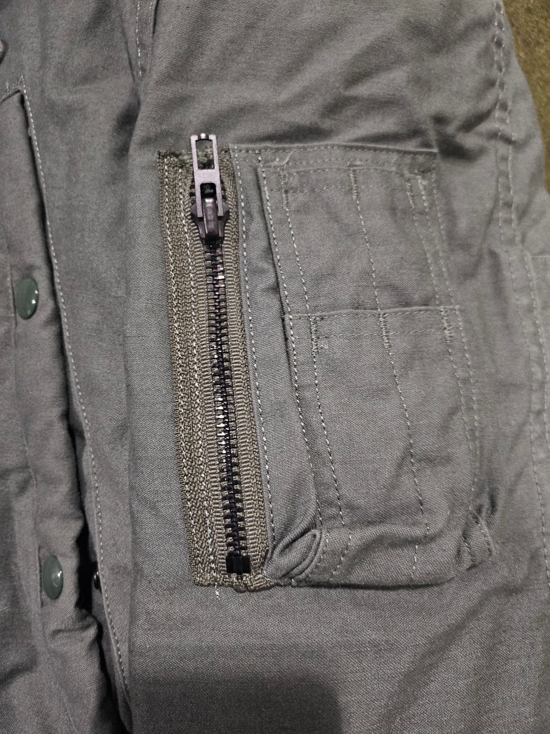 90s 미군오리지날 n3b 파카 신품 LR 상품이미지5