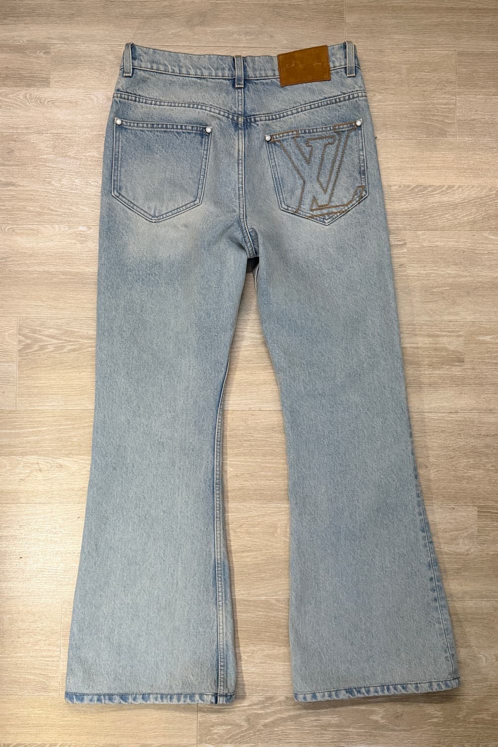 플레어드 핏 데님 팬츠 상품이미지2