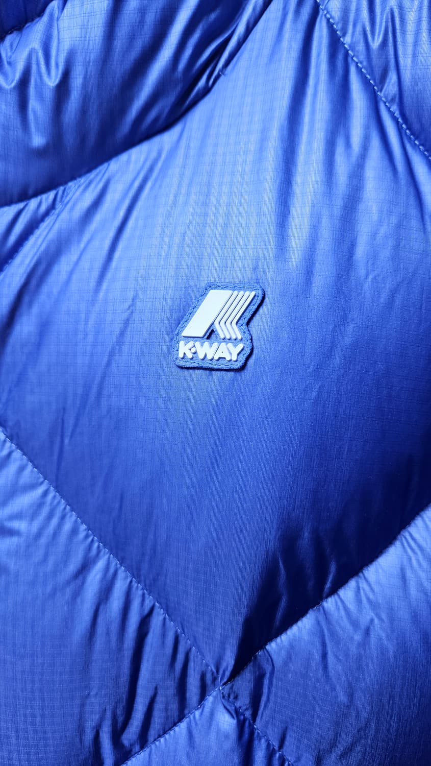 K-WAY(까웨) 블루 롱 퀼팅 덕 다운 (66) 상품이미지4