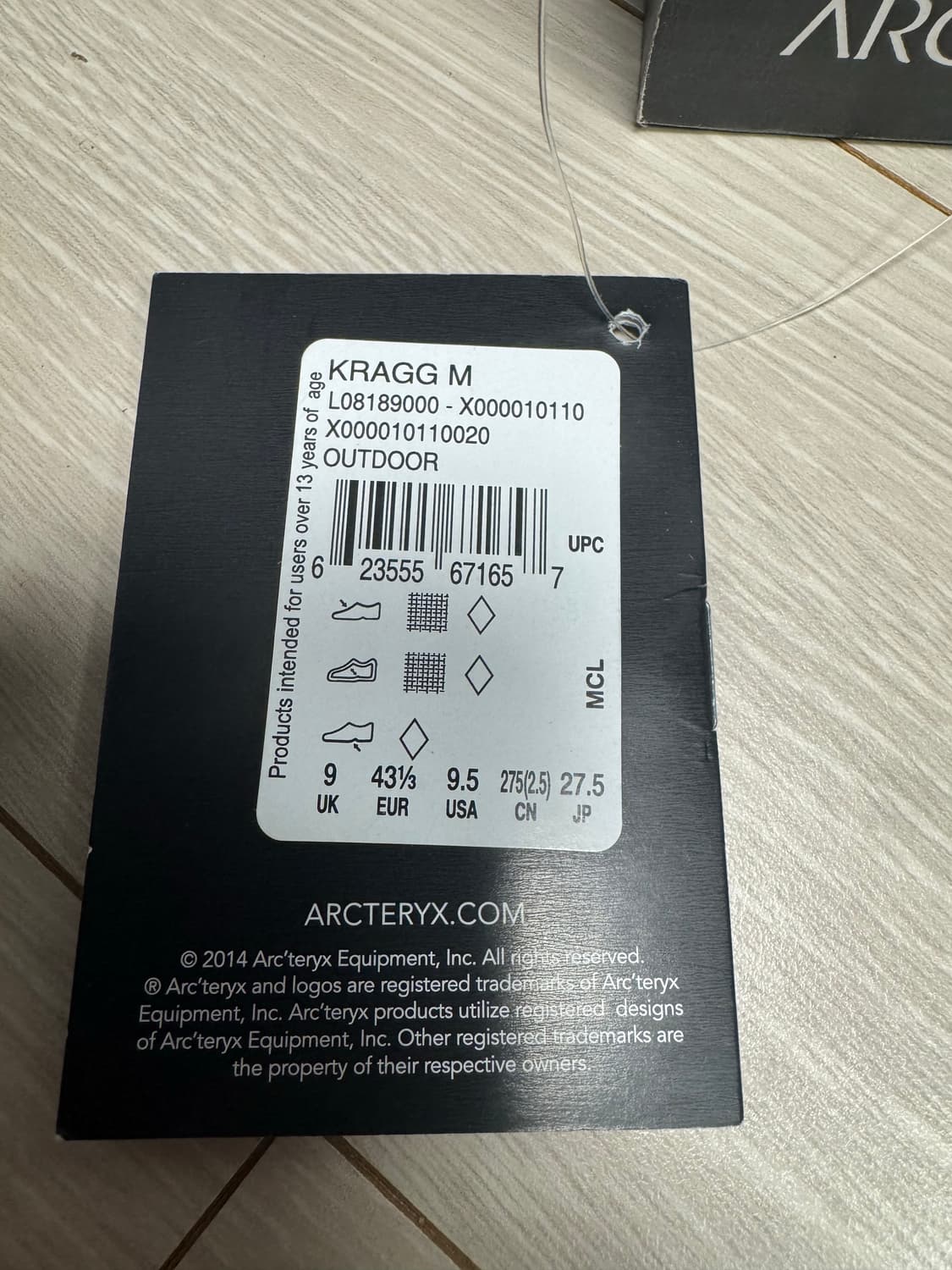 아크테릭스 크래그 블랙 275 상품이미지3