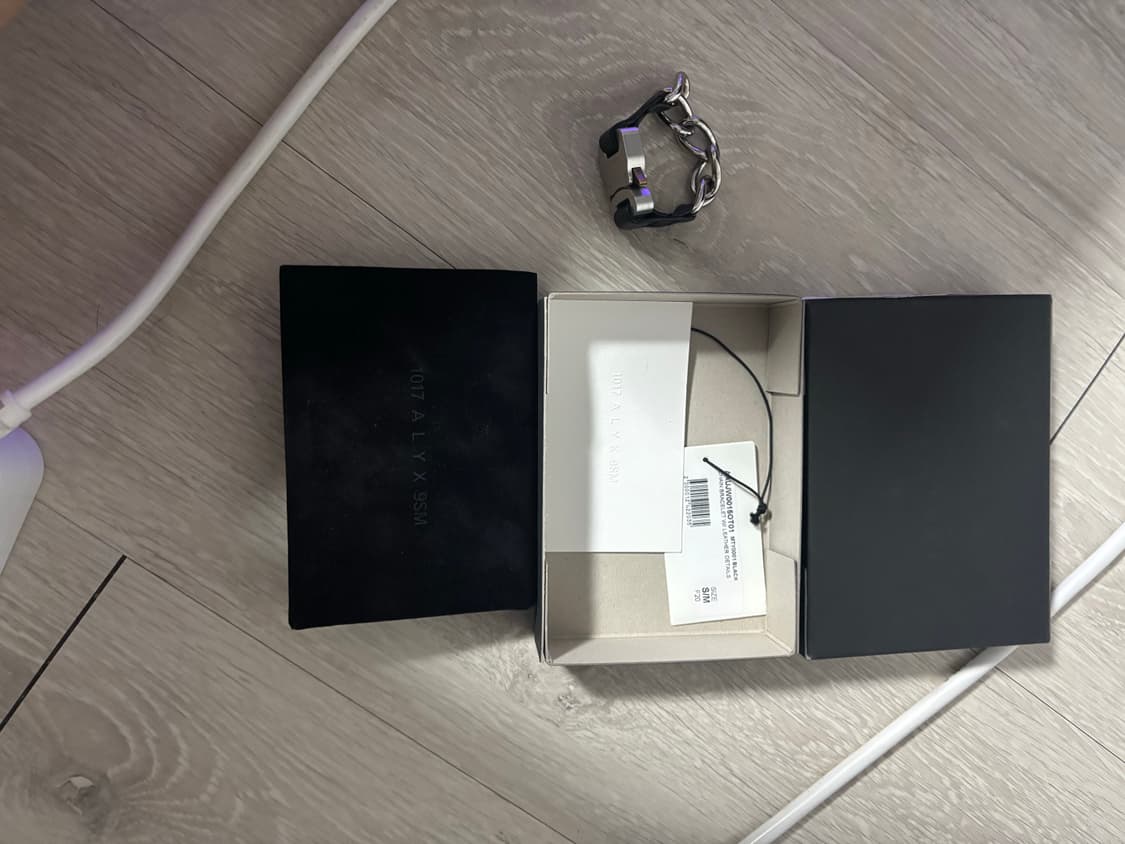 알릭스 롤러코스터 버클 팔찌 상품이미지2