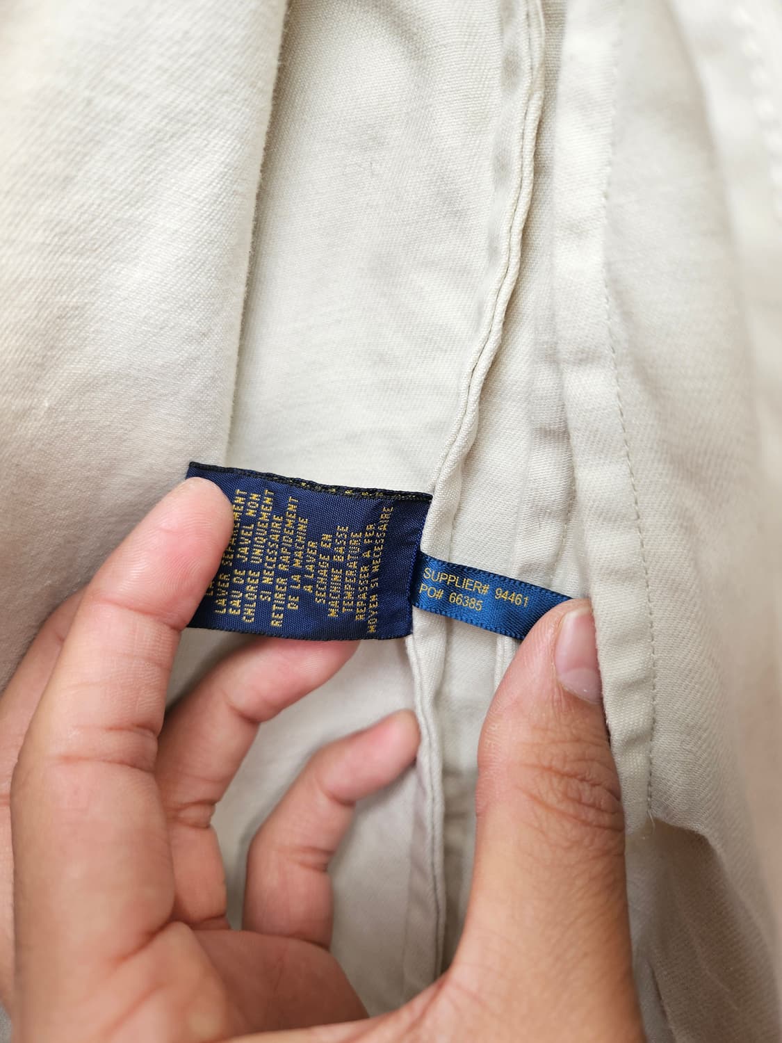 Polo Ralph Lauren폴로 랄프로렌 아이보리 블루종 (100)
 상품이미지6