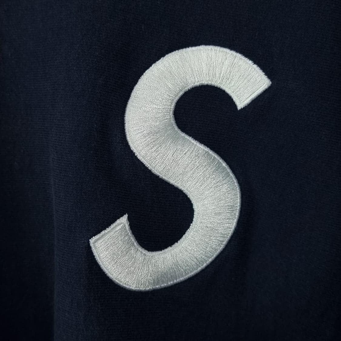 슈프림 S 로고 크루넥 스웻 셔츠 맨투맨 네이비 P01137  상품이미지7