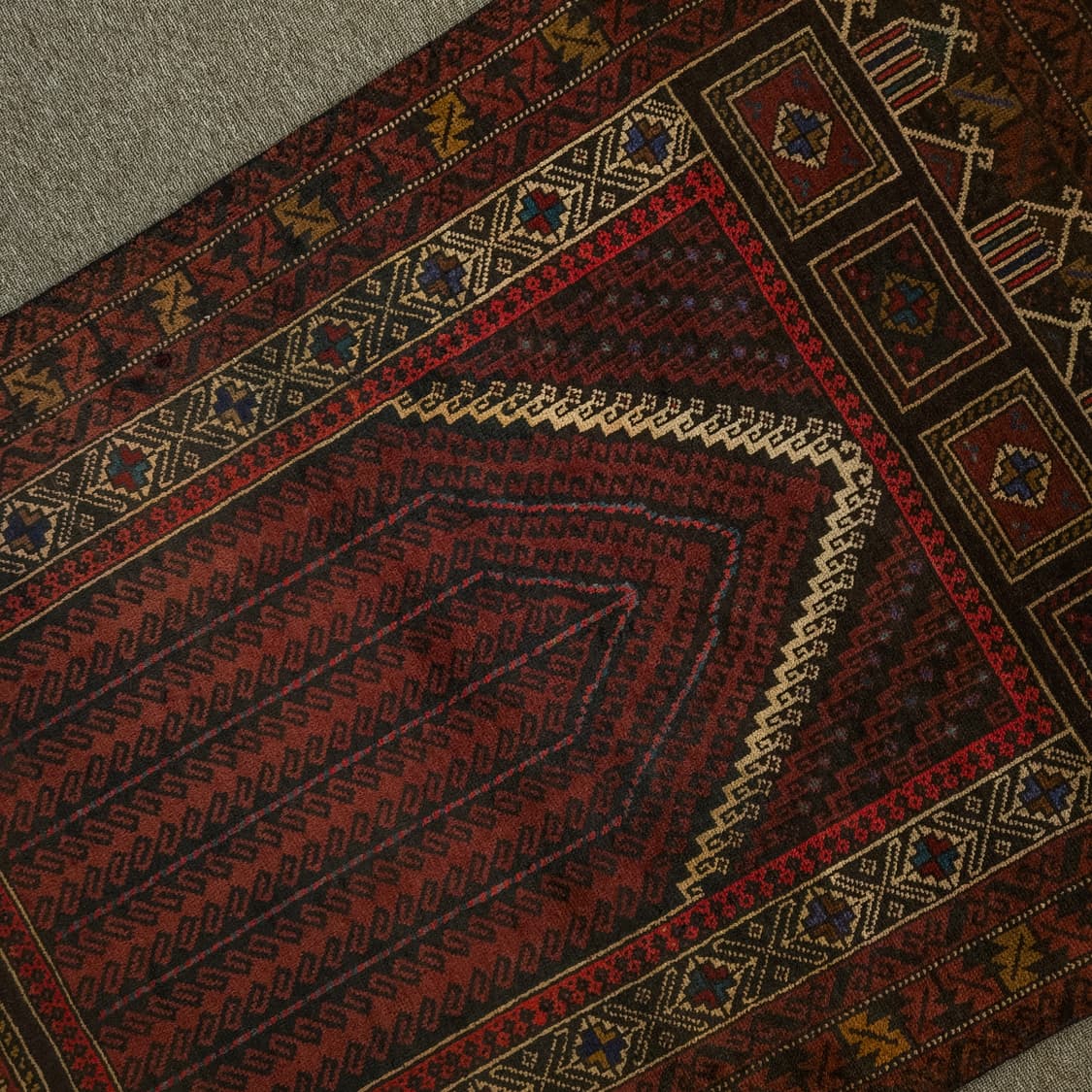 Balochi Prayer Rug 상품이미지4
