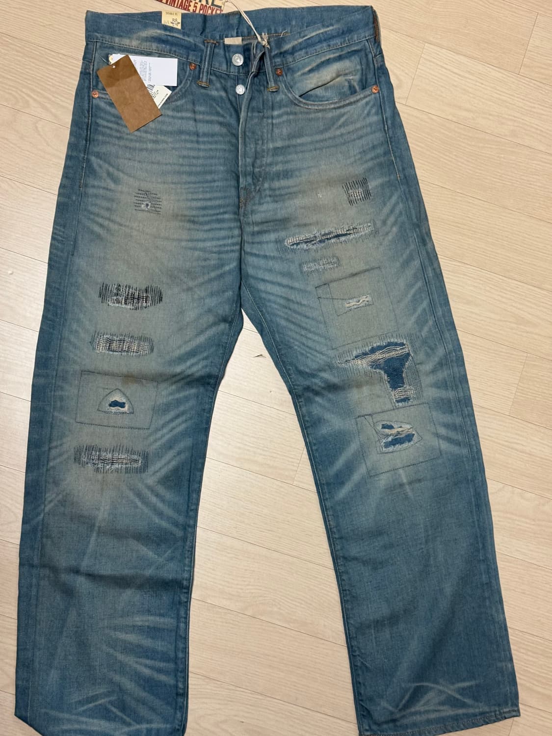 RRL 빈티지파이브포켓 플레인필드 진 30x30 상품이미지2