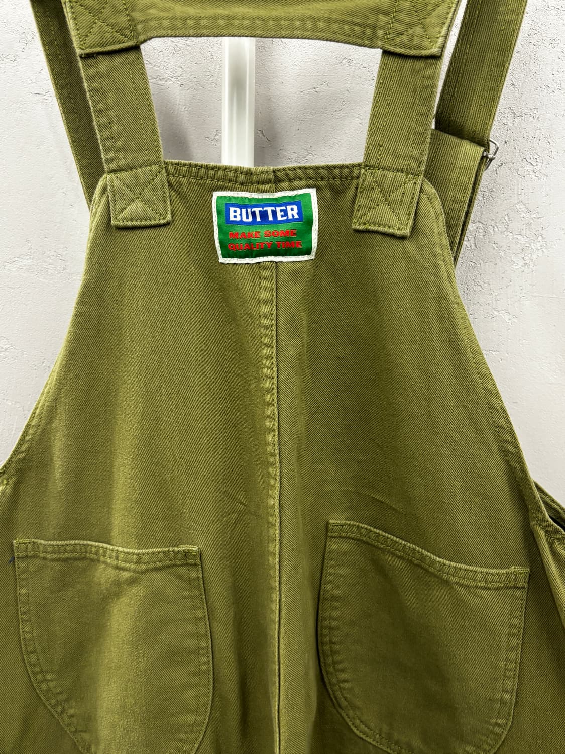 그린버터 Green Butter 오버롤 M/L 올리브 상품이미지5