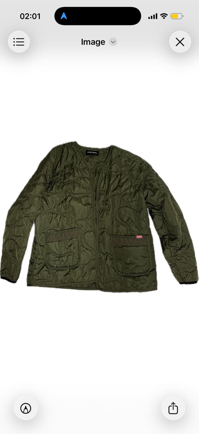 Yeseyesee Quilted camo liner jacket  상품이미지1