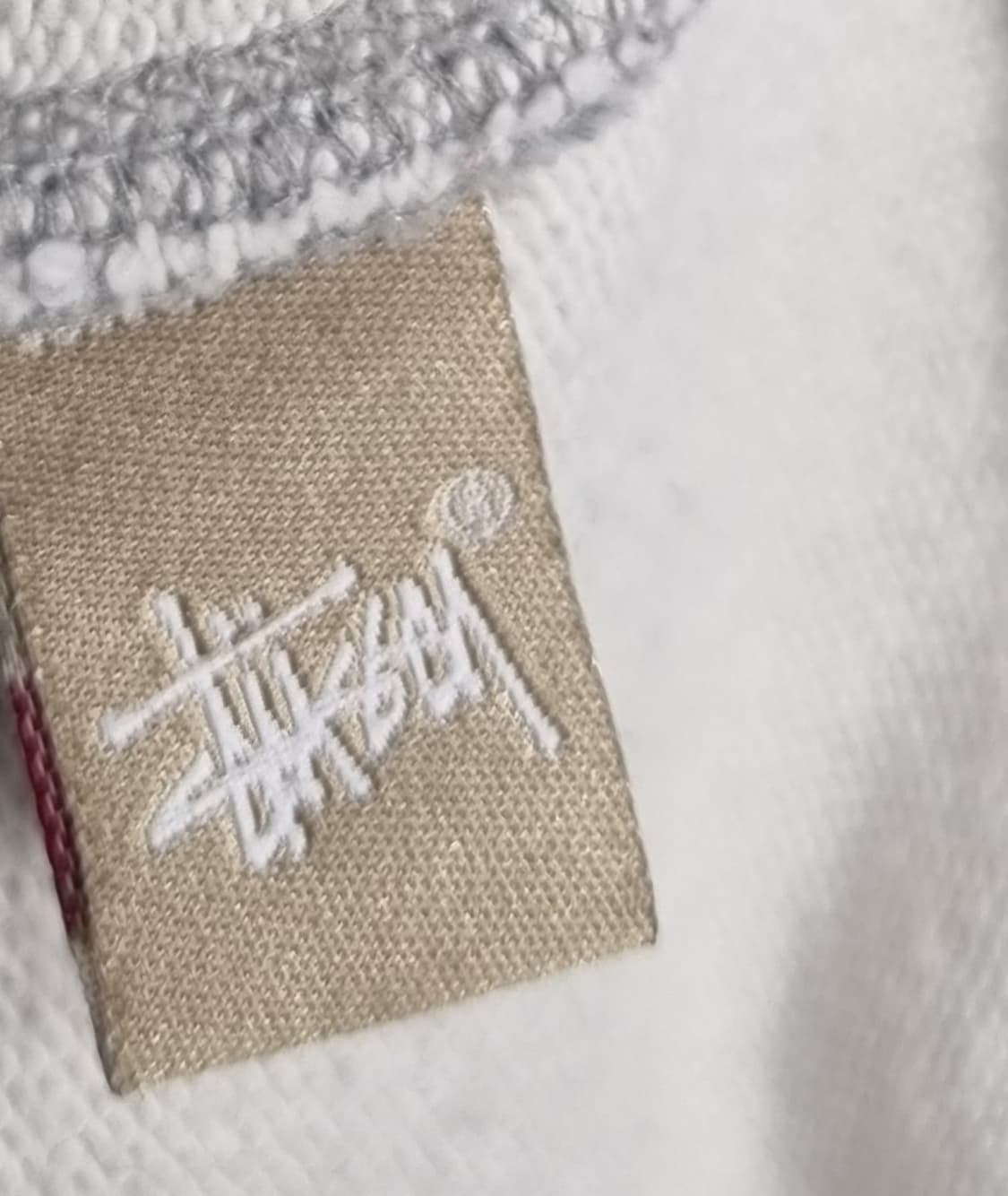 M ) 스투시 X Reas 그레이 후드집업 (국내유일매물) 상품이미지3