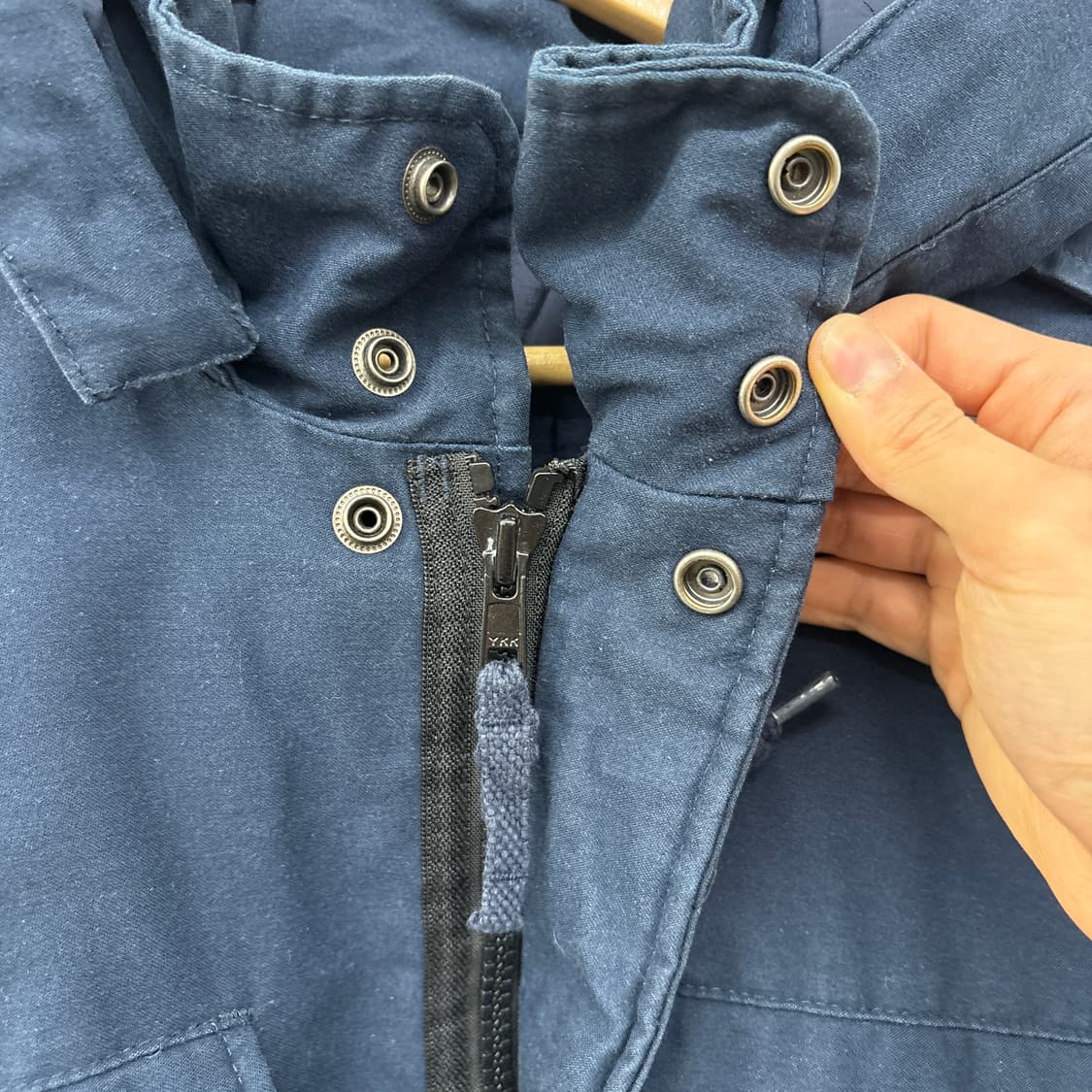 칼하트 네이비 후드 야상 자켓 남m 상품이미지4