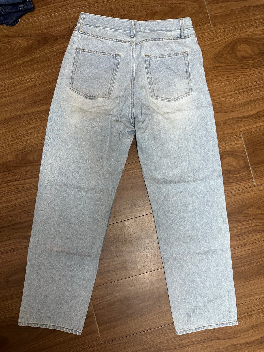 스테디에브리웨어 레귤러 스트레이트 데님 팬츠 (라이트 블루) 3사이즈 상품이미지6