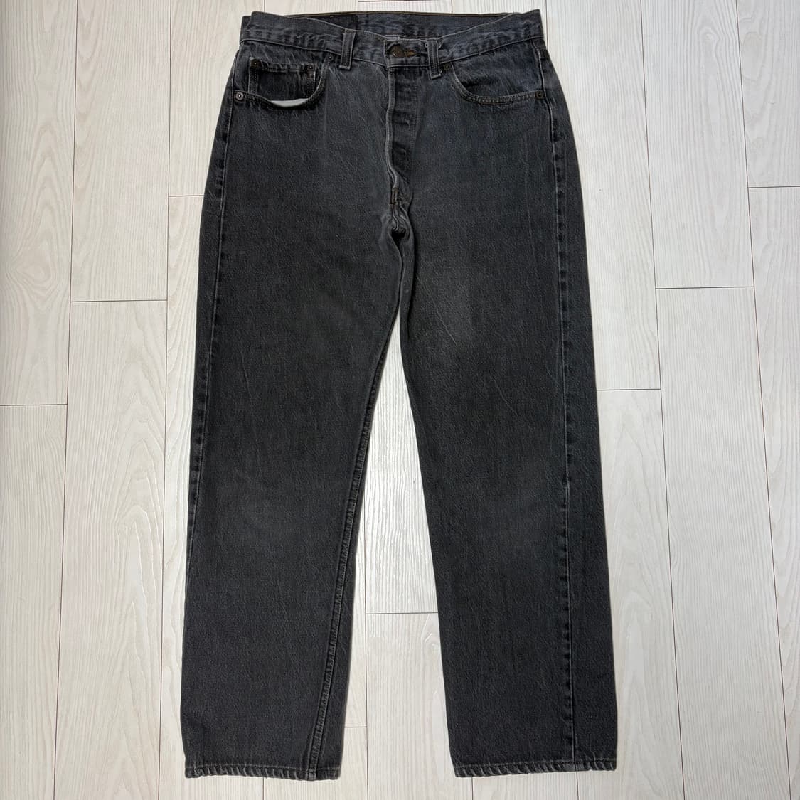 [33] 90s 리바이스 501 USA 흑청데님 상품이미지1