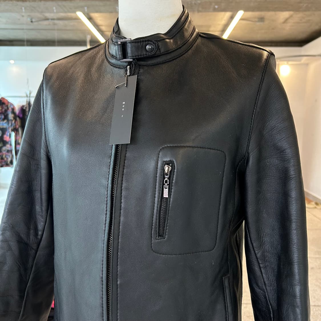 Docoda Leather Jacket 상품이미지3