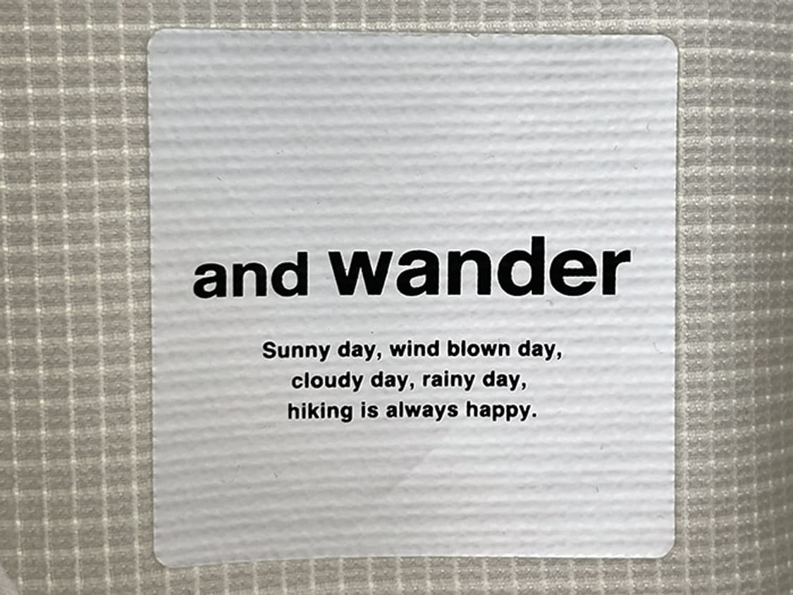 AND WANDER (L~XL) 상품이미지9