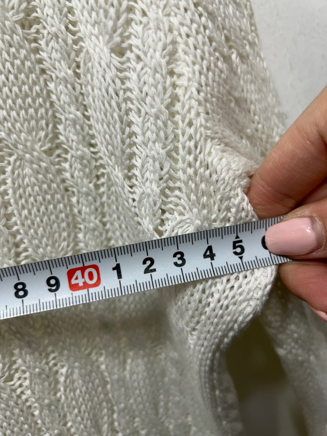 랄프로렌 폴로 여성 화이트 가디건 니트 S  상품이미지5