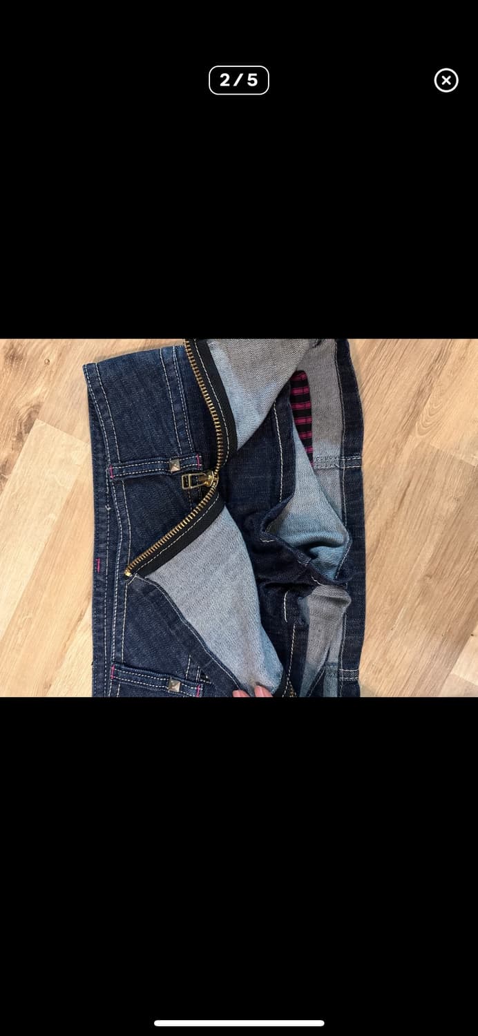 로우라이즈 치마바지 y2k 상품이미지3