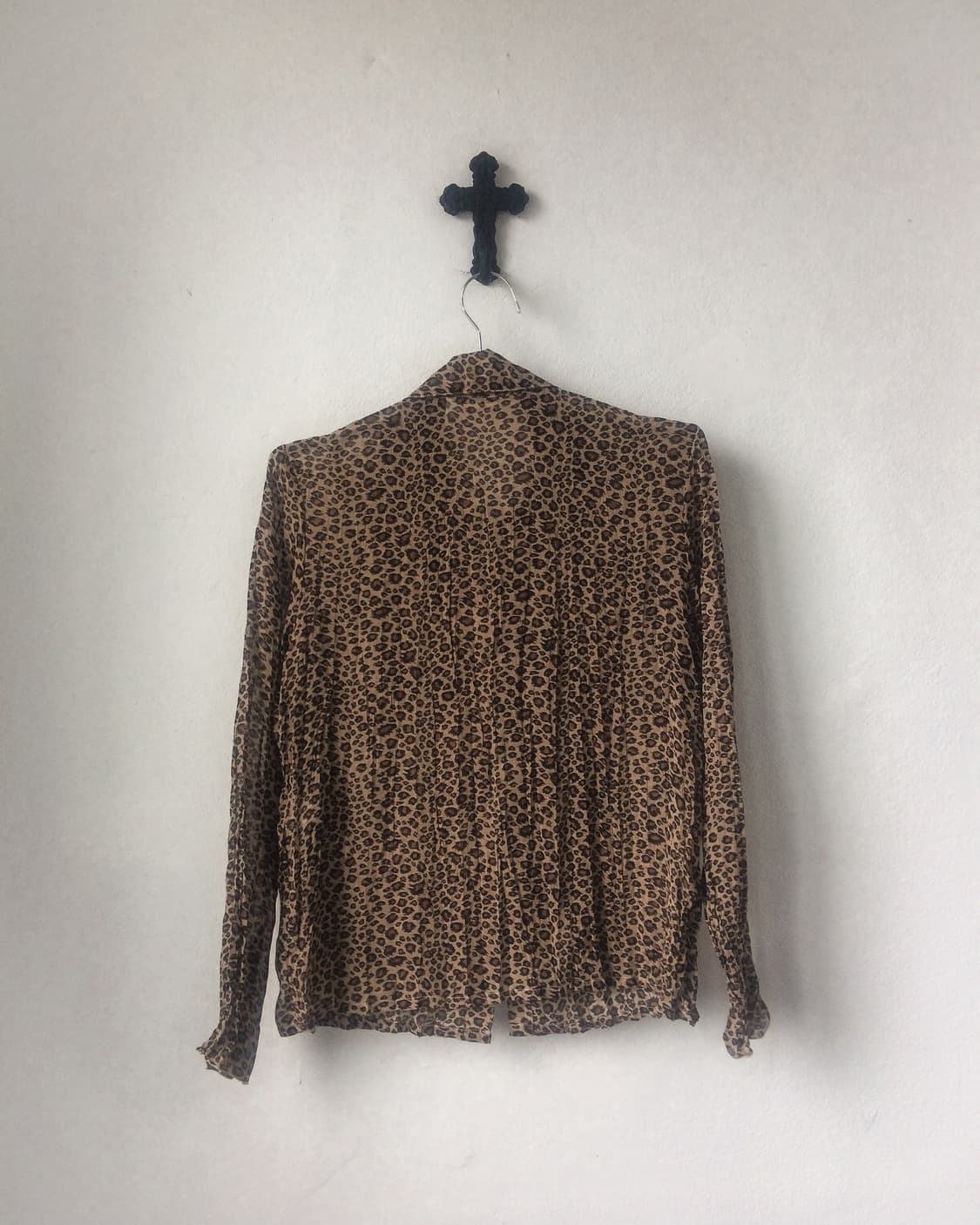 Leopard pattern blouse 상품이미지2