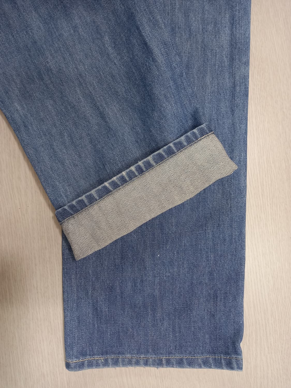 28 05's 리바이스502 워싱 일자진 연청 28-902 상품이미지6