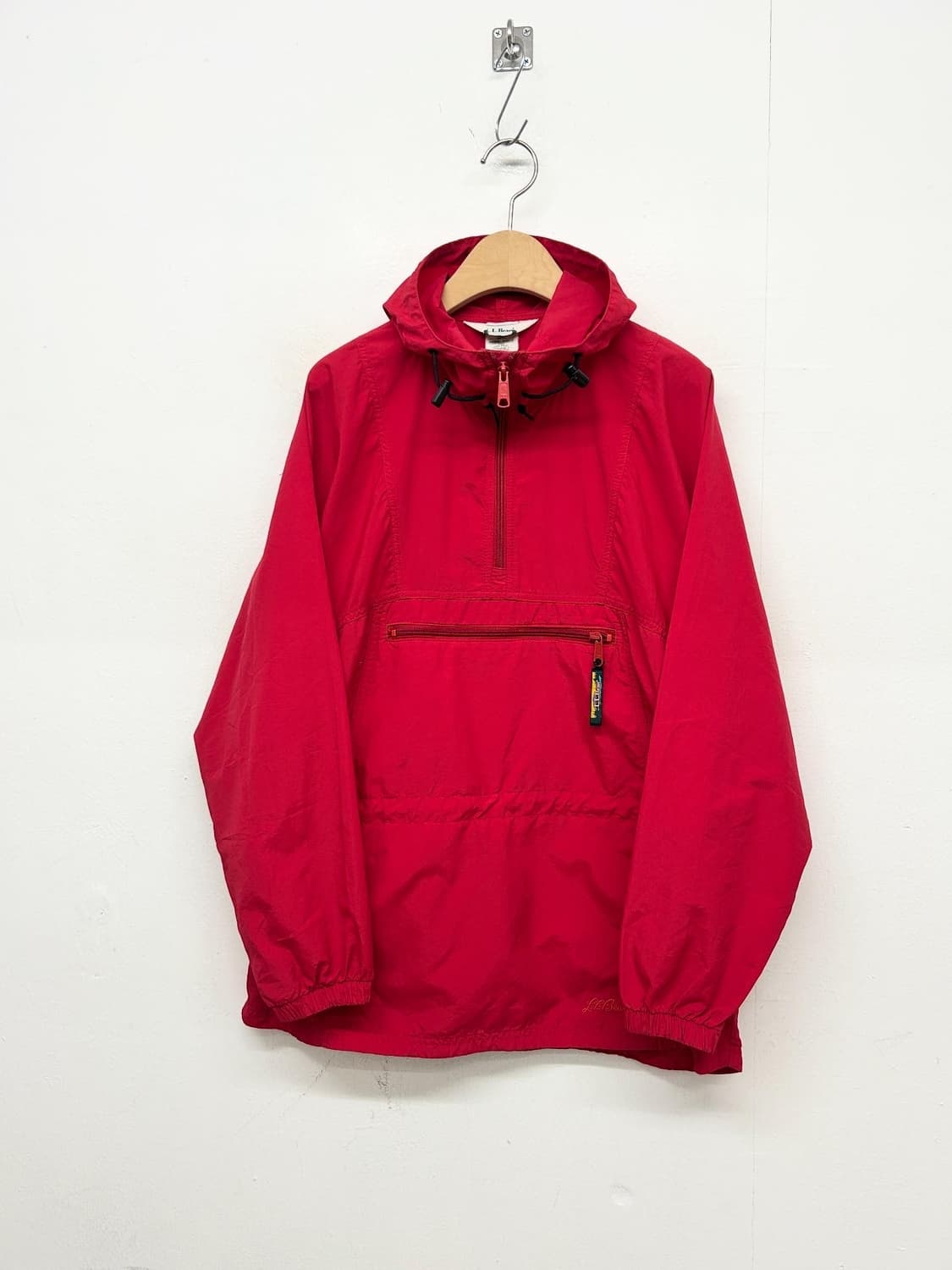 L.L.Bean 빨간색 아노락 바람막이 상품이미지1