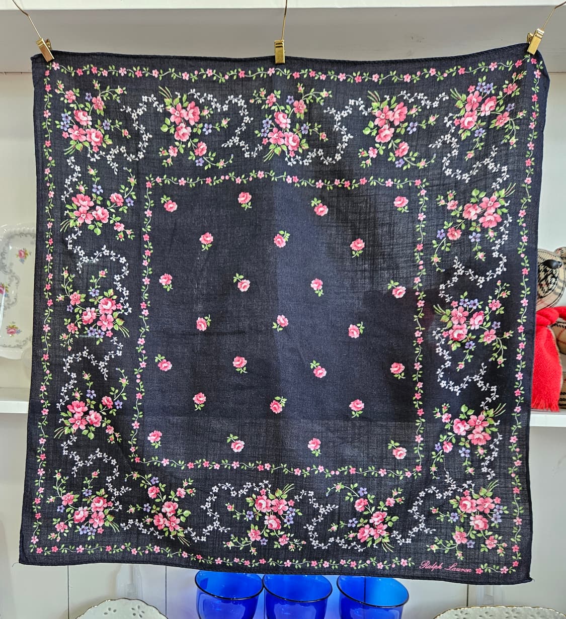 (Ralph Lauren 랄프로렌) 플라워 코튼 손수건 상품이미지2