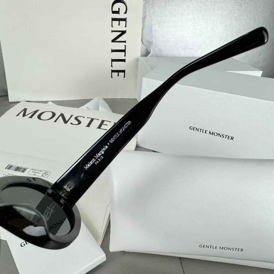 젠틀 몬스터 x 메종 마르지엘라 MM206 블랙 그레이 상품이미지7