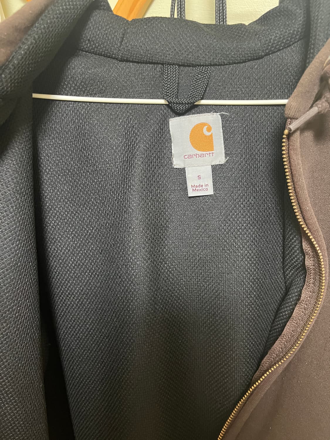 칼하트 브라운 후드집업 상품이미지2