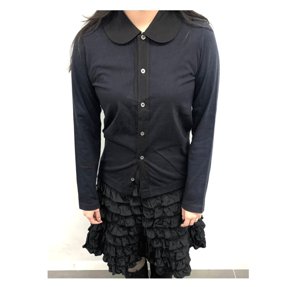 꼼데가르송 트리콧 배색 셔츠  상품이미지1