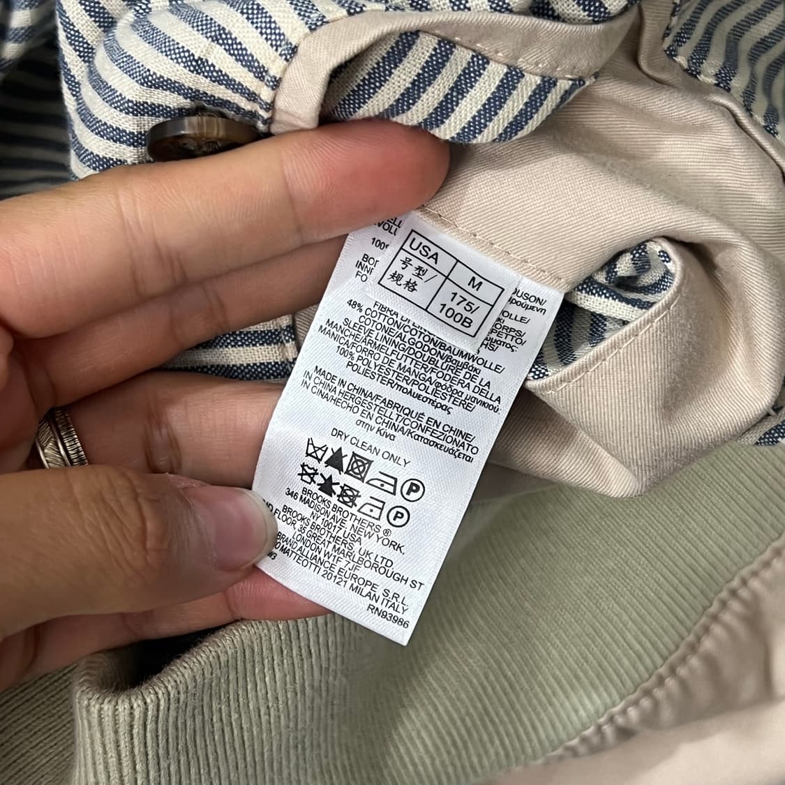 [95] 브룩스 브라더스 블루종 상품이미지5