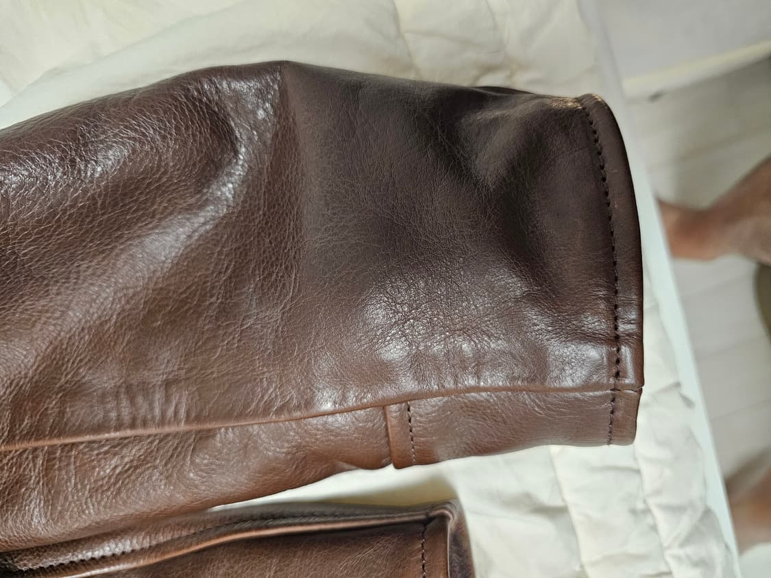 에어로레더 50s 하프벨트 새상품 상품이미지4