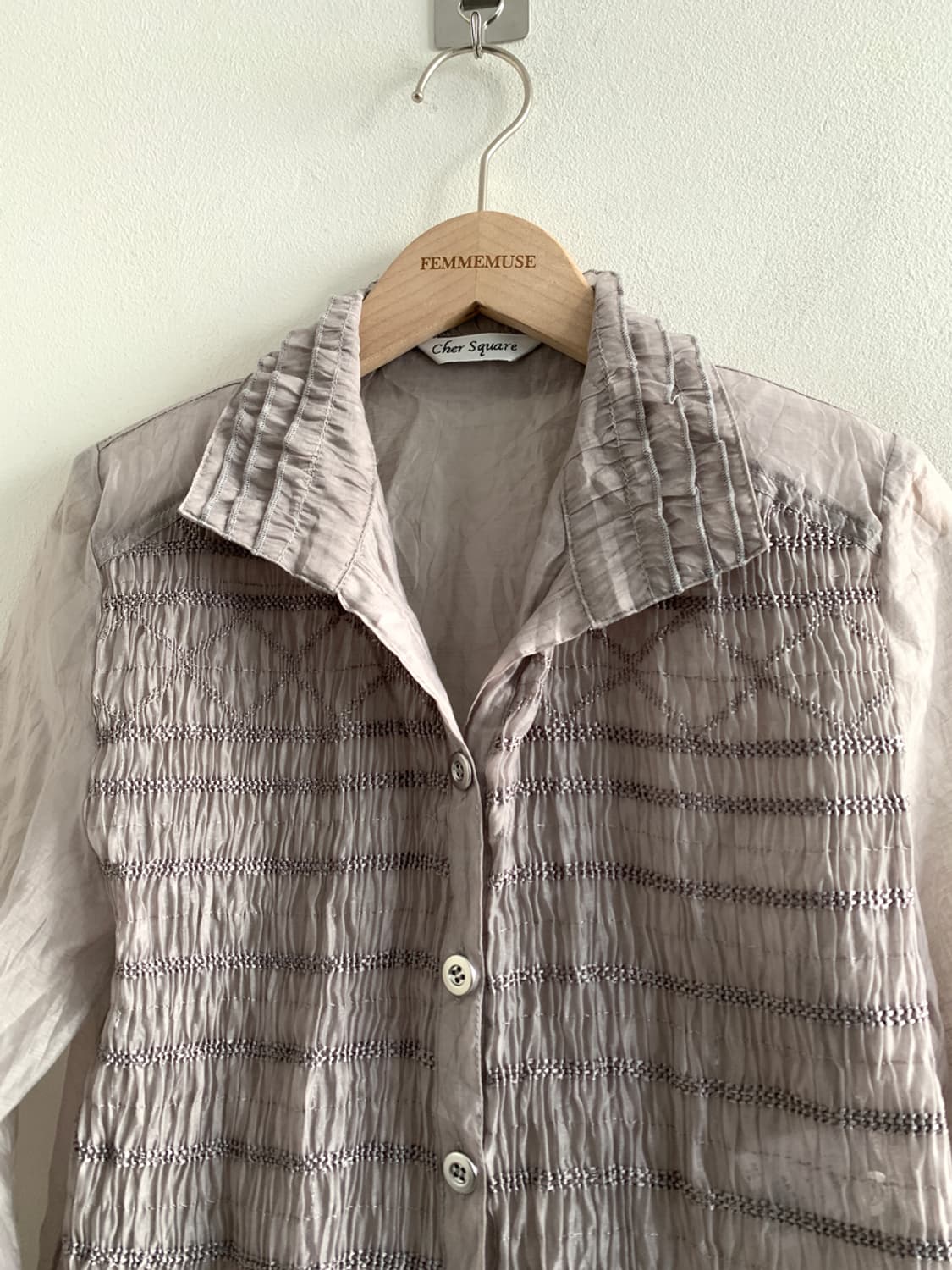 Mori lace shirts blouse 상품이미지3