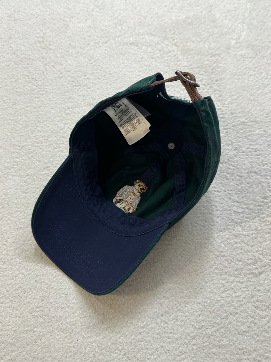 QR 폴로 베어 볼캡 모자 상품이미지5