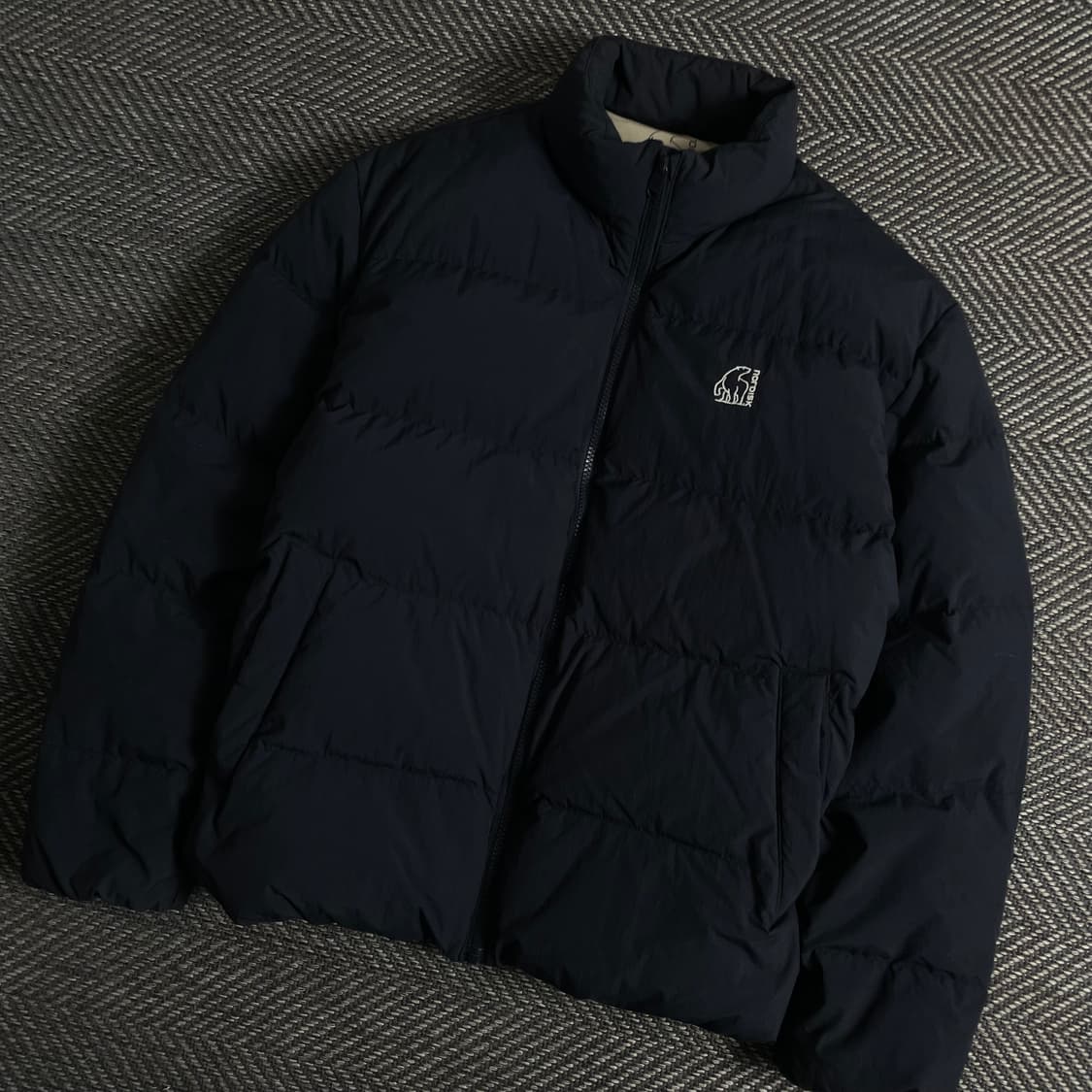 노르디스크 크리스탈 다운 푸퍼 패딩 블랙y 3624 상품이미지1