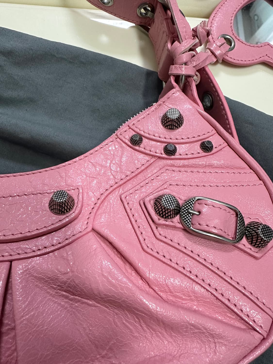 [SA 정품] 발렌시아가 르카골 핑크xs 상품이미지4