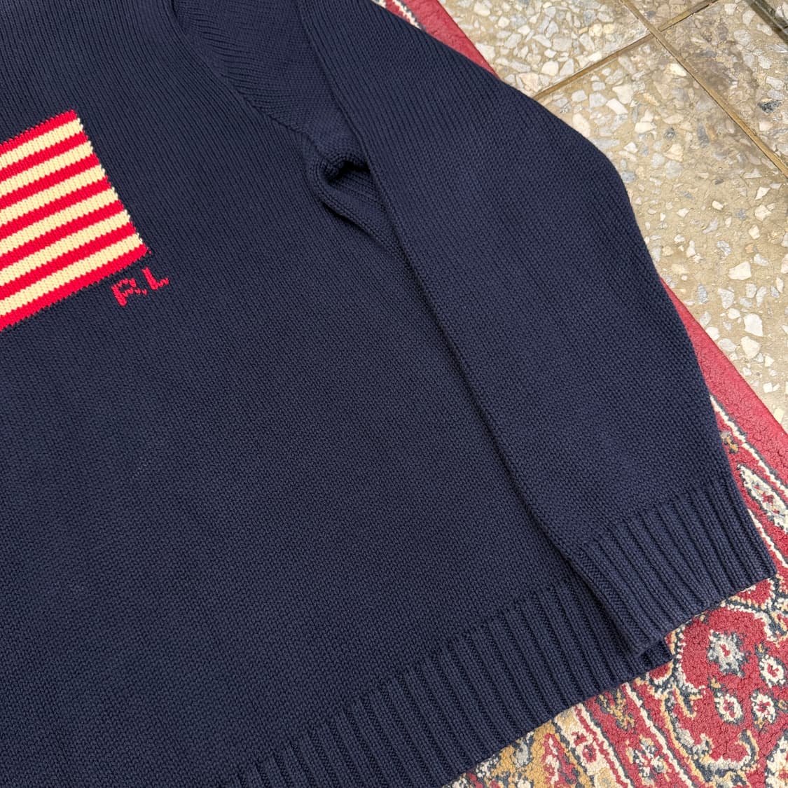 폴로 랄프로렌 성조기 니트 [ 100-105 ] 상품이미지3