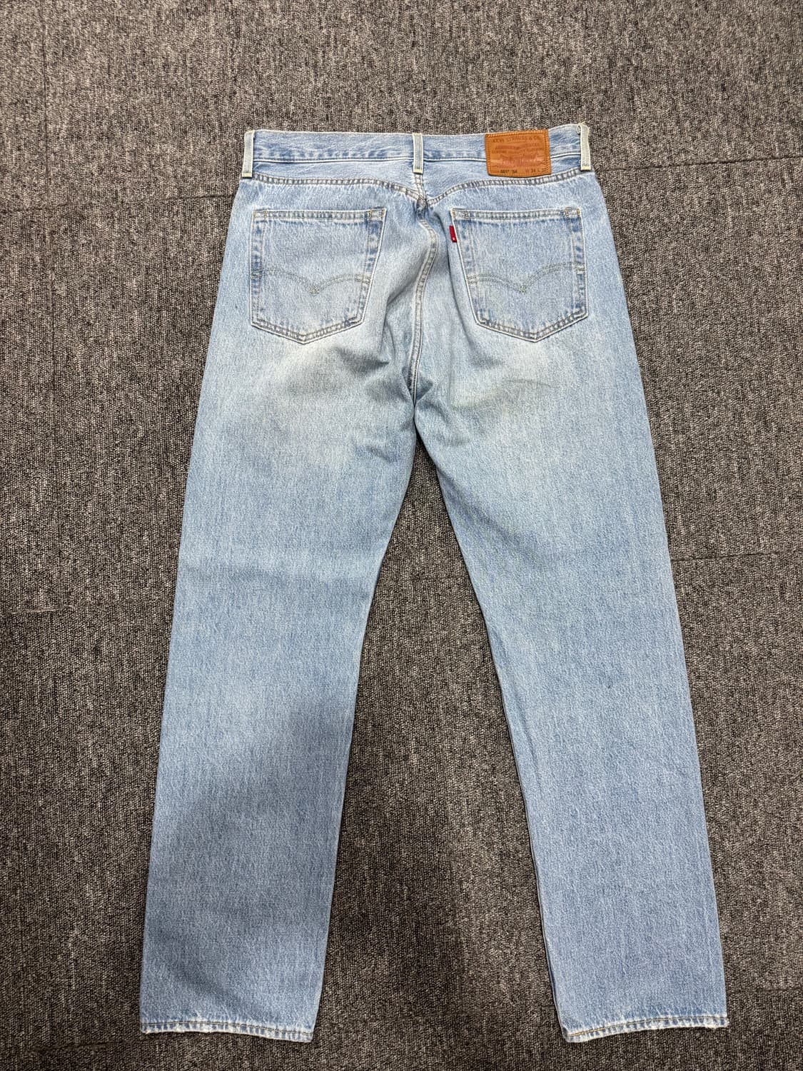 리바이스 501 블랭크탭 프리미엄 라이트 워싱 데님 LVC 상품이미지9