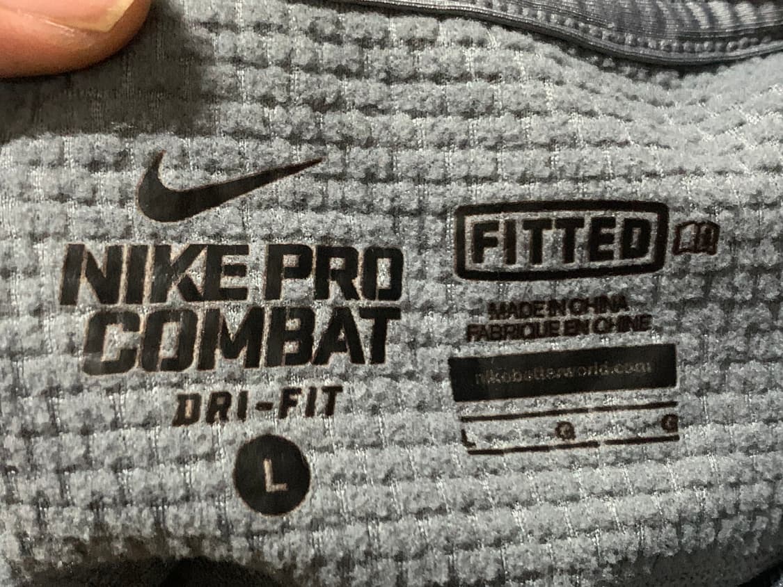 NIKE 나이키 프로 컴뱃 하이어윔 쉴드 롱 슬리브드(L 사이즈) 상품이미지8