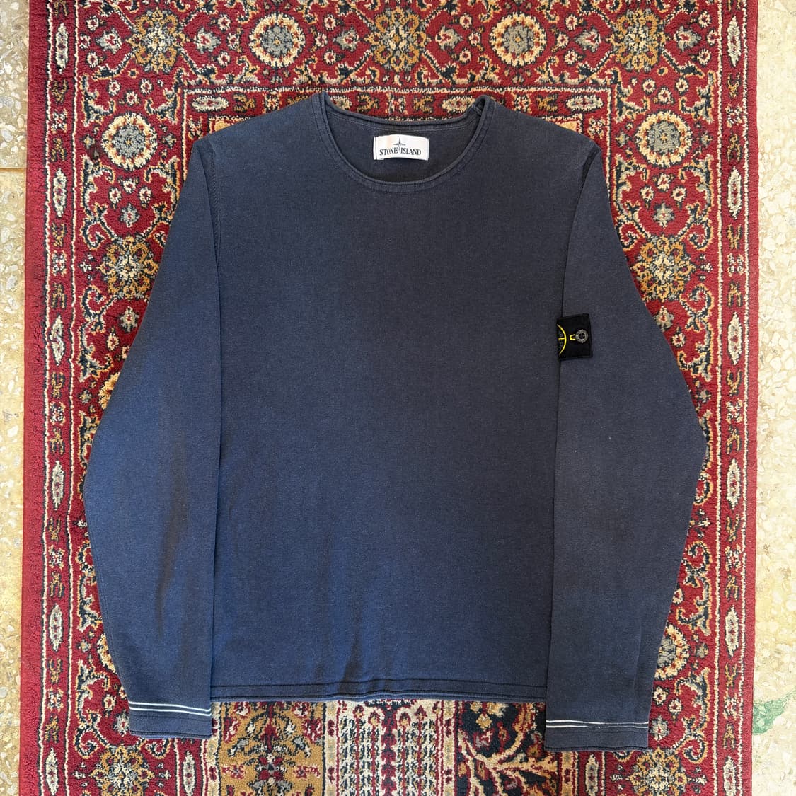 스톤아일랜드 와펜 패치 라운드 니트 [ 95-100 ] 상품이미지1