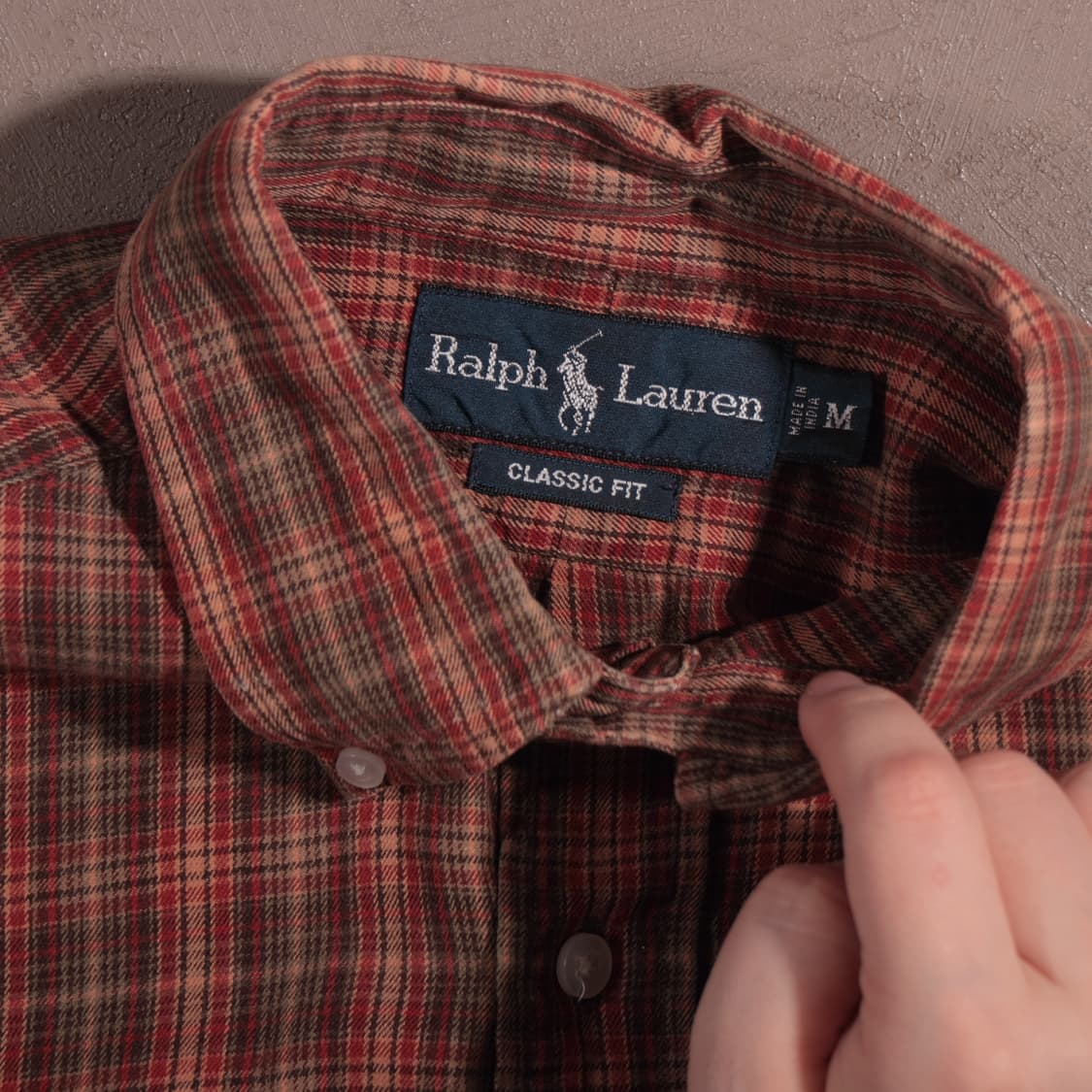 폴로 랄프로렌 체크셔츠 상품이미지3