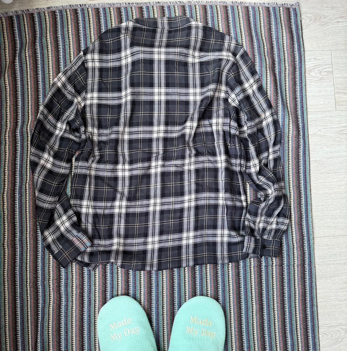 질스튜어트 뉴욕 체크 셔츠 상품이미지4