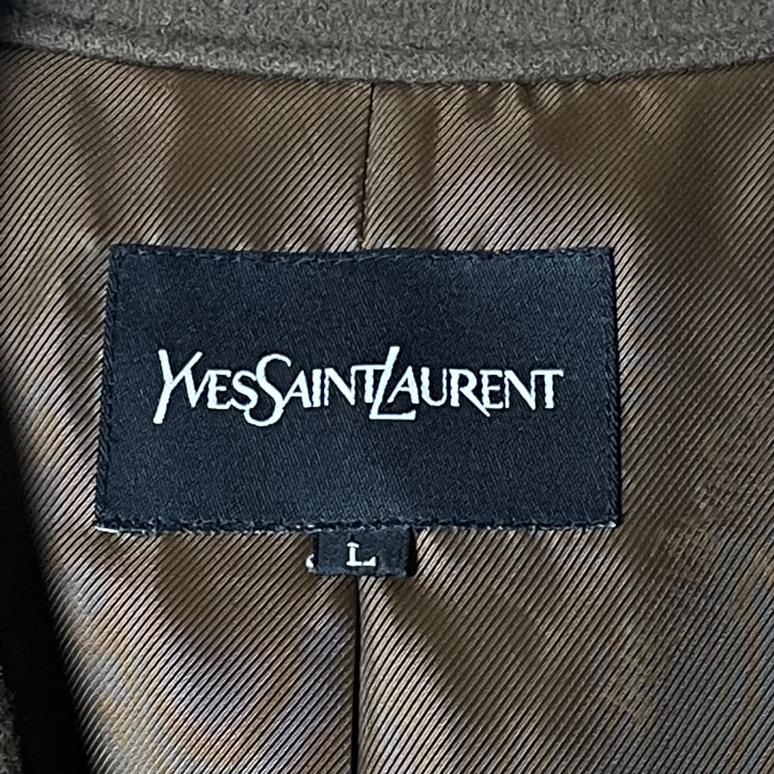 입생로랑 캐시미어 숏코트 L 상품이미지3