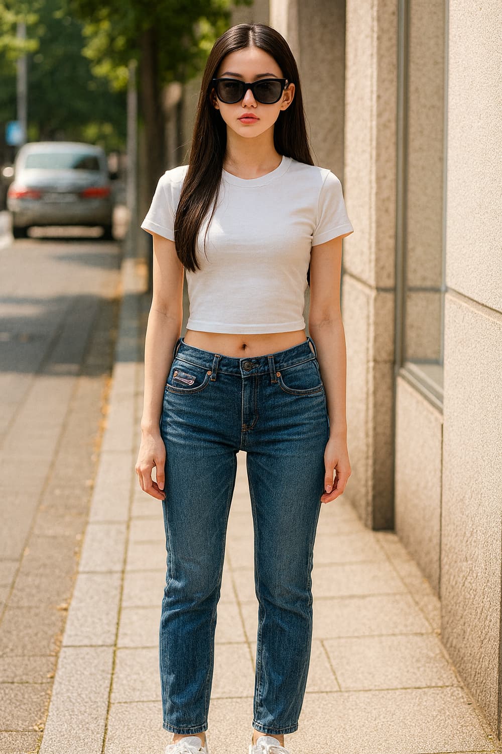 디젤. 여자 마틱 데님 청바지_28 상품이미지1