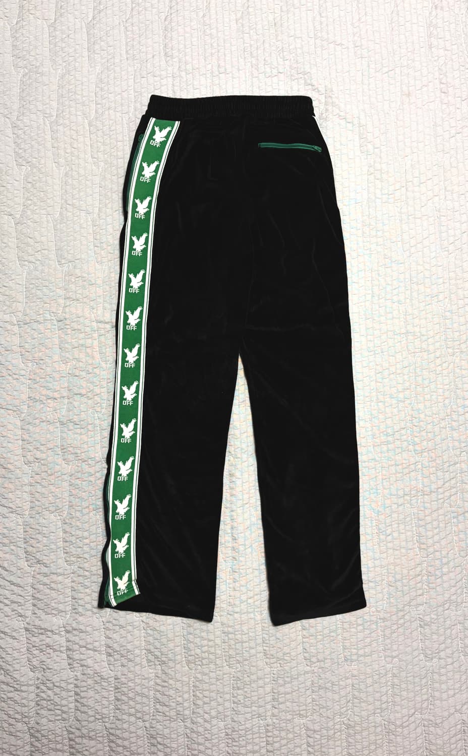 오프화이트 벨벳 팬츠 상품이미지2