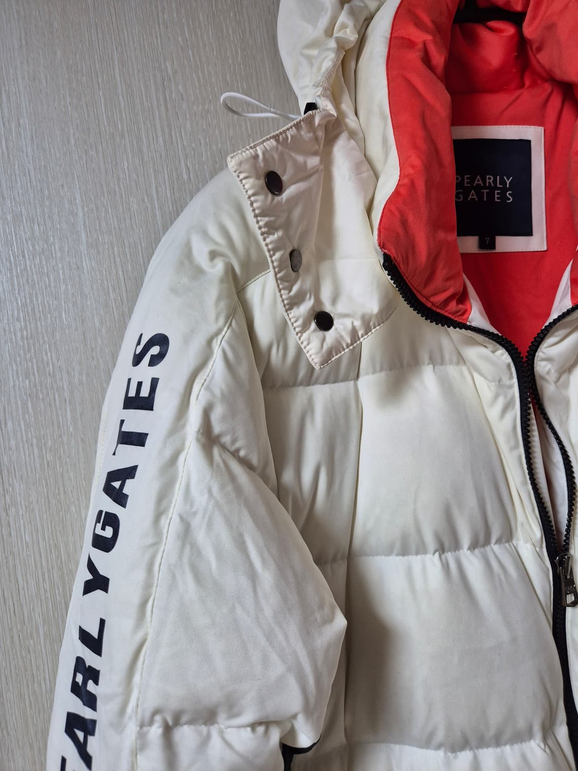 (정품) 파리게이츠 구스다운 골프웨어 다운패딩 110 상품이미지3