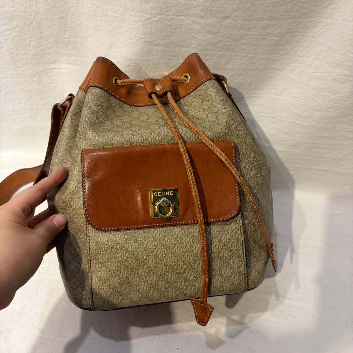 셀린느 마카담 버킷백 복조리백 가방 상품이미지2